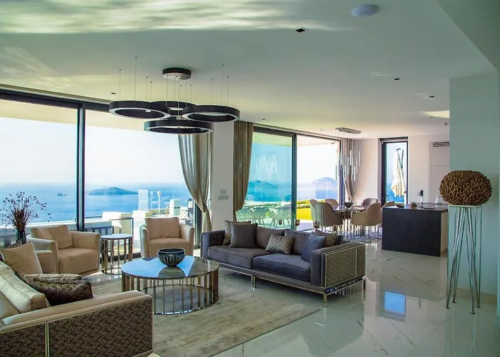 Luxury Villa In Bodrum With Breathtaking Views