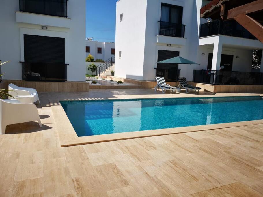 Brand New 2 Bedroom Garden Floor Flat With Pool A1 * Bodrum