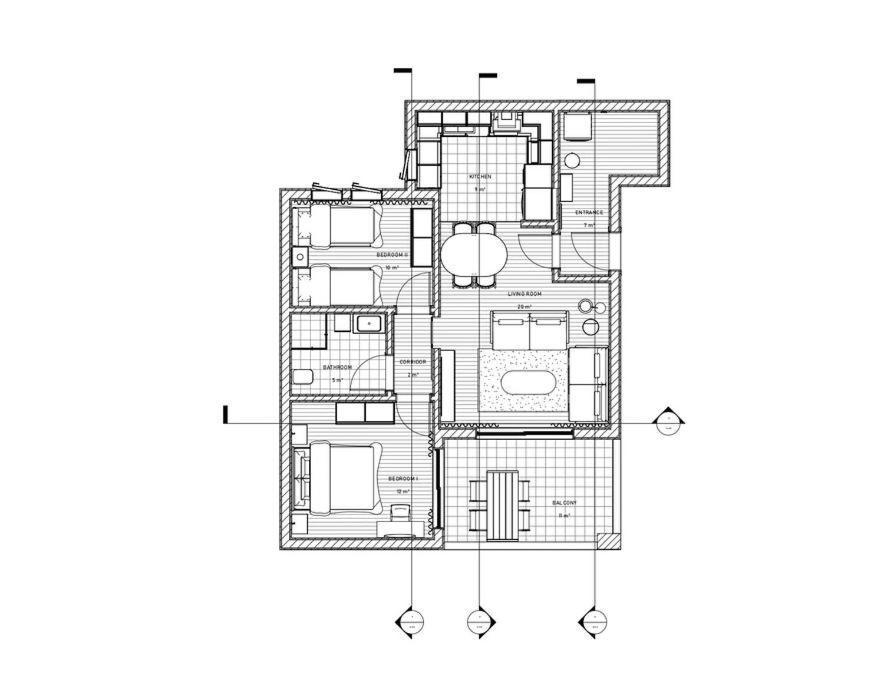Center 2 Bedroom Calm Modern Ground Floor Flat - Yeni Duenya Apartment