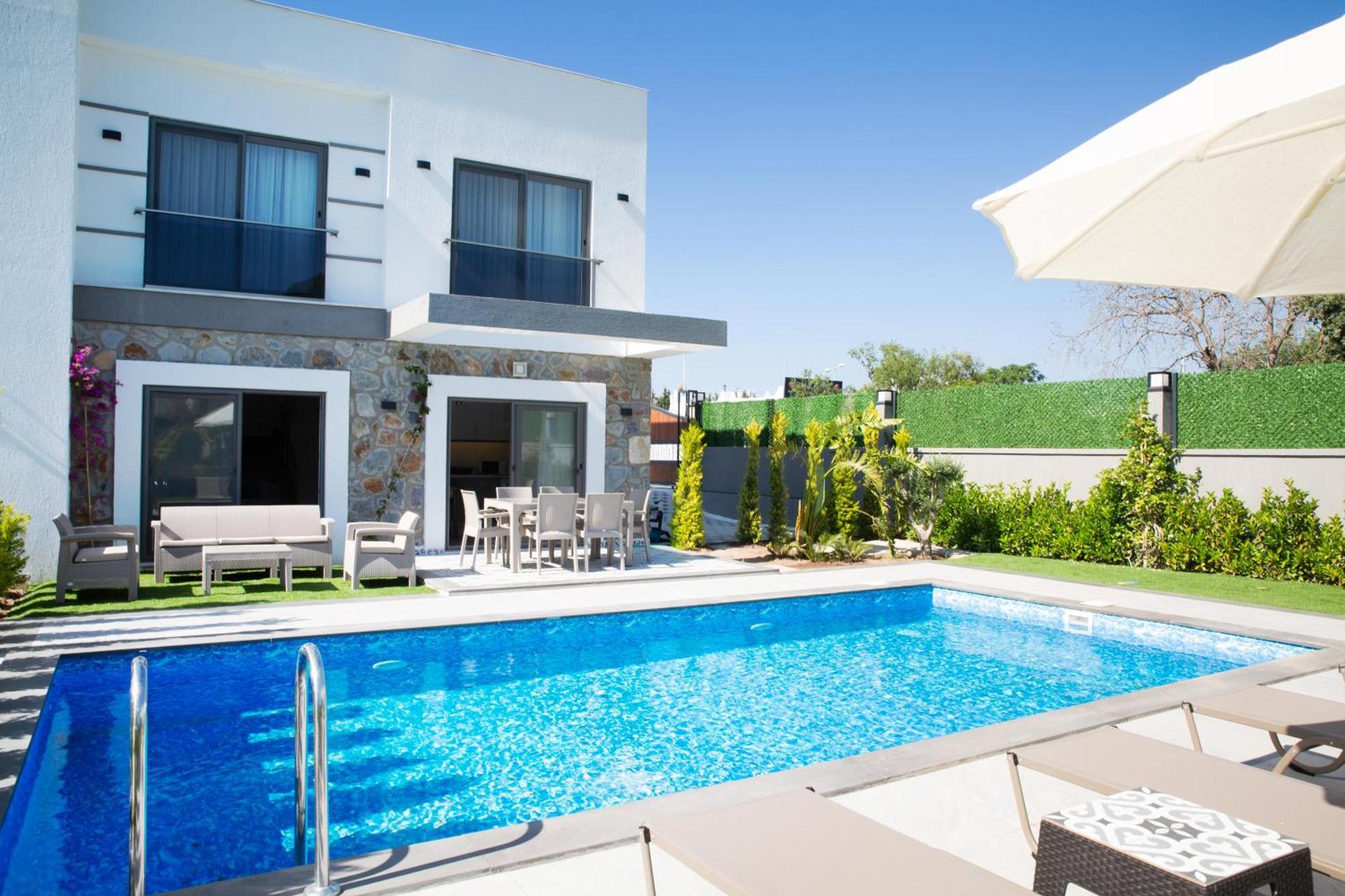 Villa Bd4109 Two Bedroomedvilla Withpool Inbodrumyalikavak Bodrum