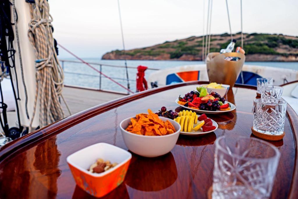 Luxury Boat In Marina Tekne Bodrum