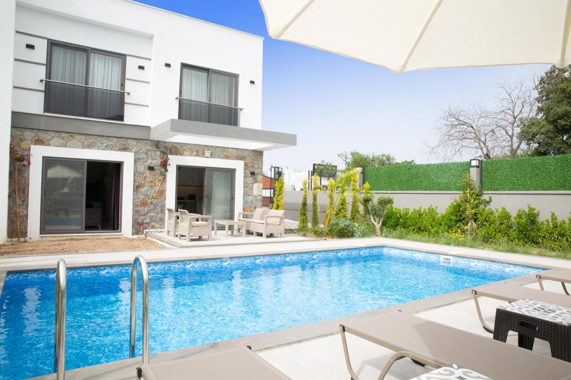 Bd4108 Two Bedroomed Withpool Inbodrumyalikavak Bodrum