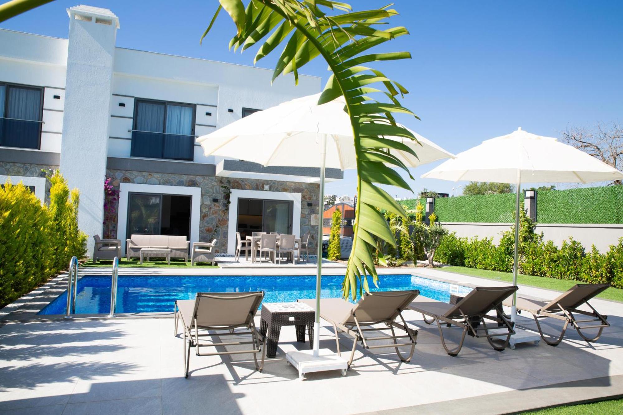 Bd4109 Two Bedroomedvilla Withpool Inbodrumyalikavak Villa *