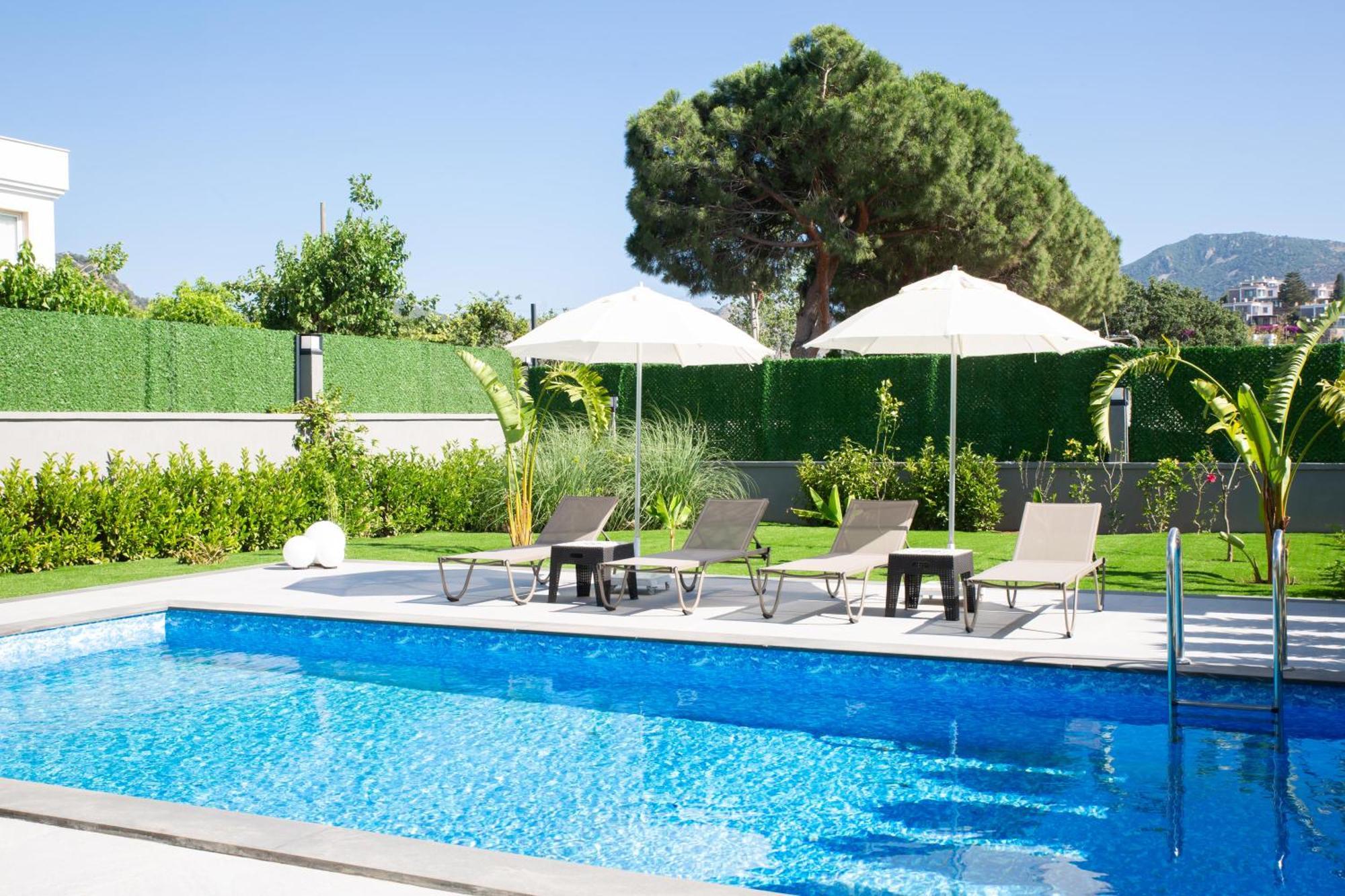 Bd4109 Two Bedroomedvilla Withpool Inbodrumyalikavak Villa Bodrum