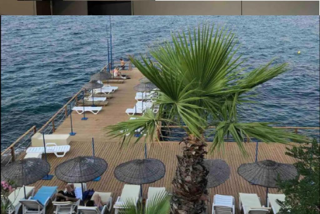 Villa At Gundogan Seafront With Private Bodrum
