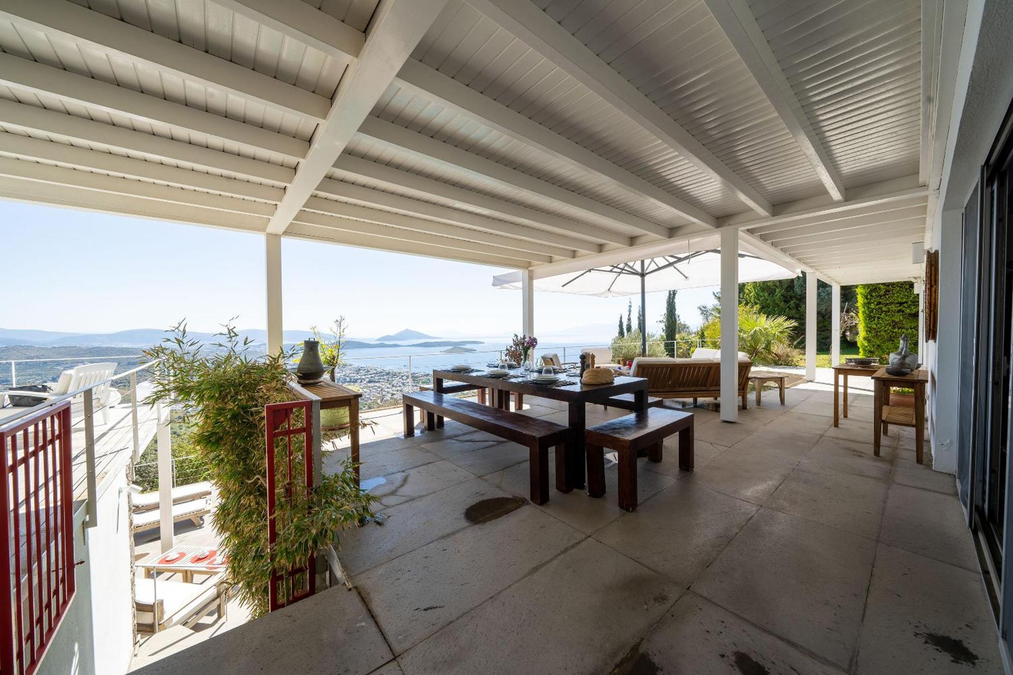 Stunning Sea View & Private Garden In Villa Bodrum