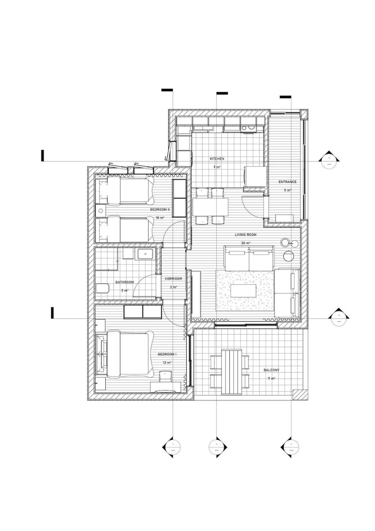 Bodrum Center 2 Bedroom Calm Modern Upstairs Flat - Yeni Duenya Bodrum Apartment *