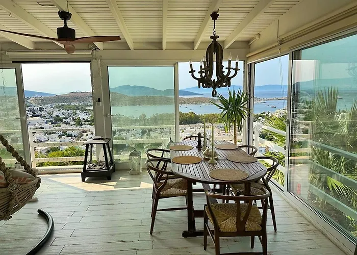 Luxury Bodrum Villa With Panoramic Sea View