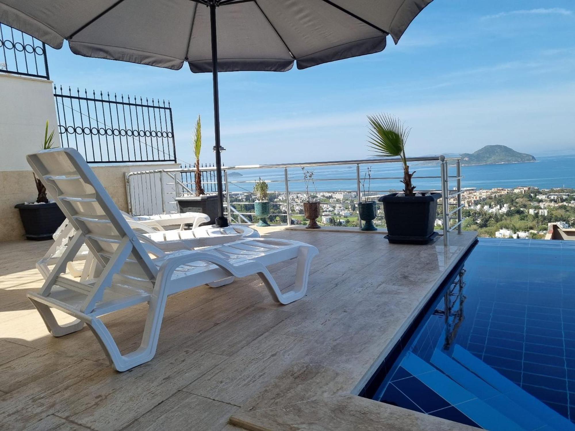 Pousada Eason & House 350m2 Full Sea View With Private Infinity Pool Bodrum