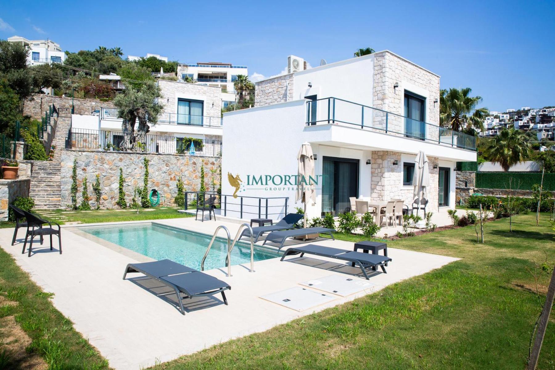 Villa Bd498- 4 With Private Pool In Gumusluk