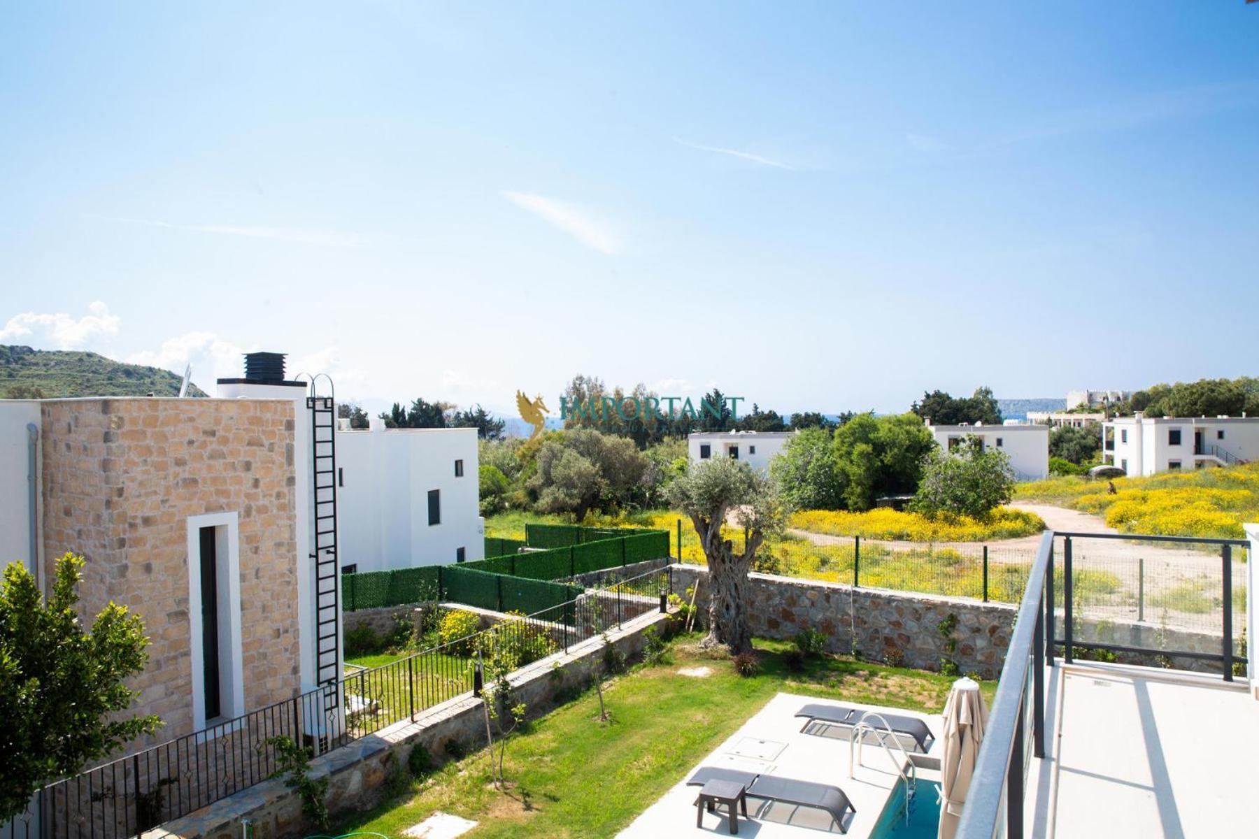 Villa Bd498- 4 With Private Pool In Gumusluk Bodrum