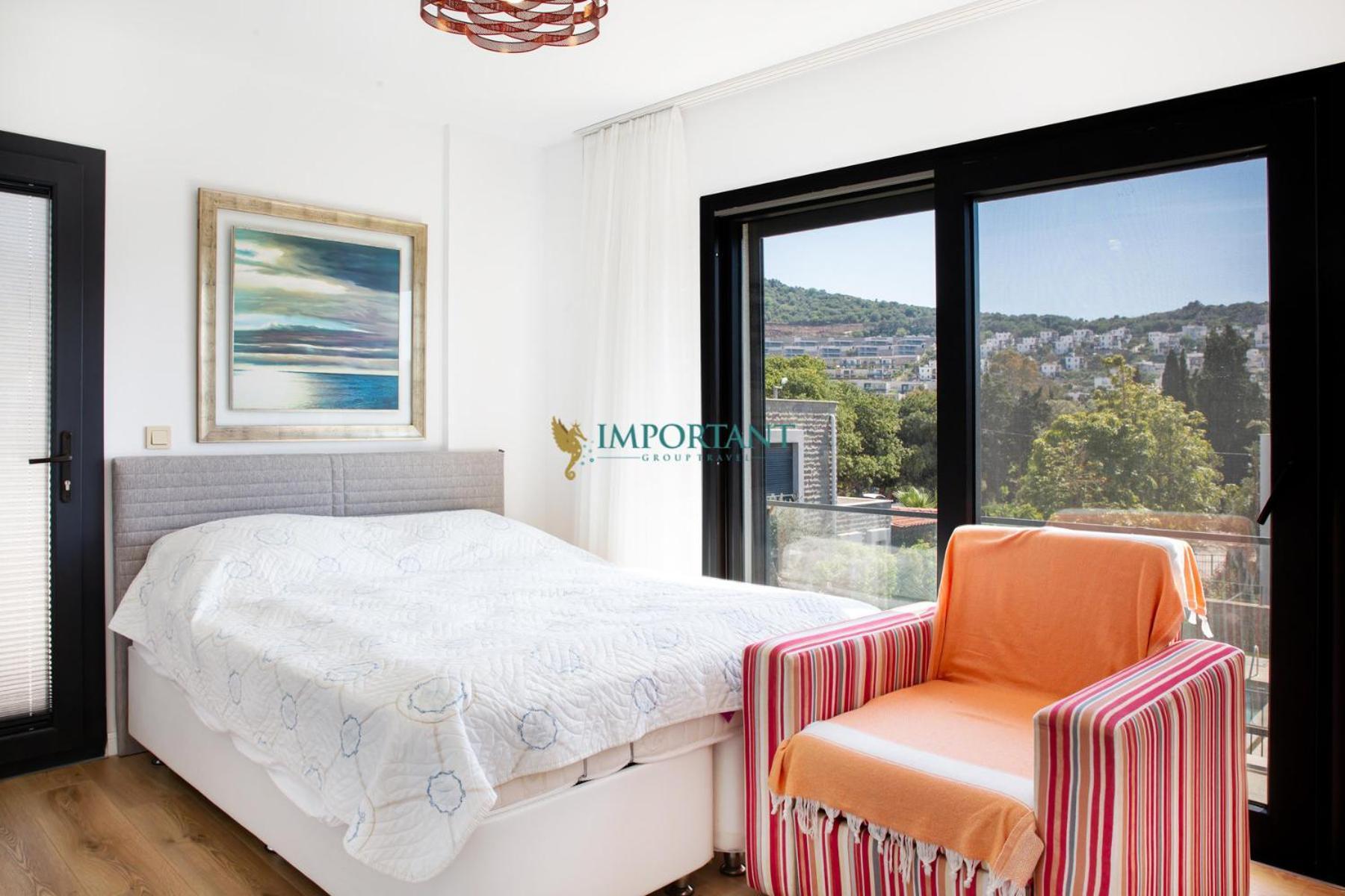 Bd498- 4 With Private Pool In Gumusluk Bodrum